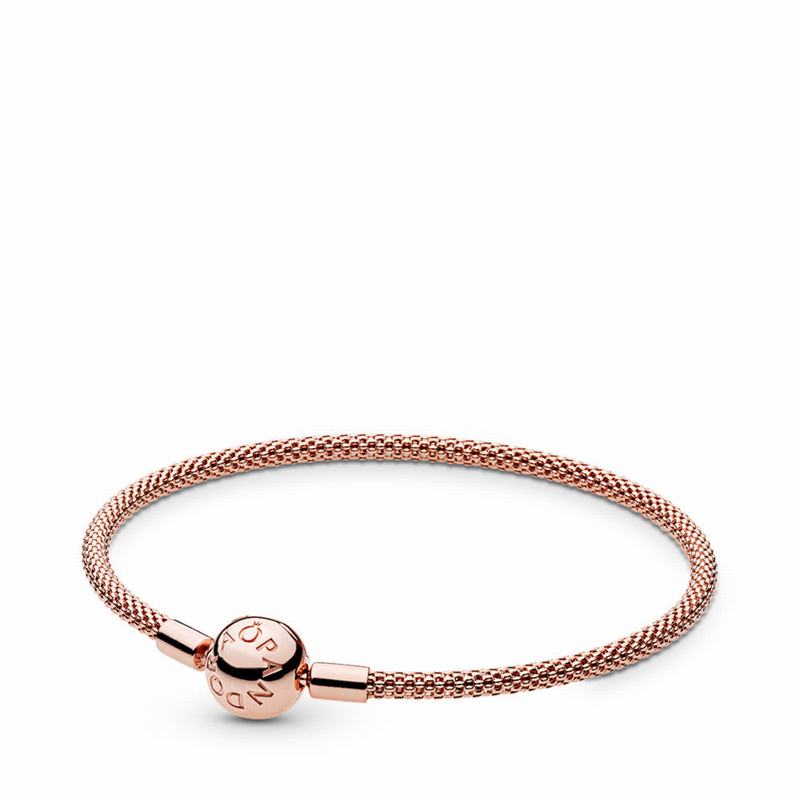 Pandora Rose™ Mesh Bracelet - Pandora Rose - Canada | UY9164IZ